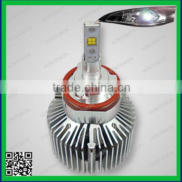 One set 35W 4000LM H8 LED light Replace Halogen Bulb Car Headlight kit used to fog light tail light