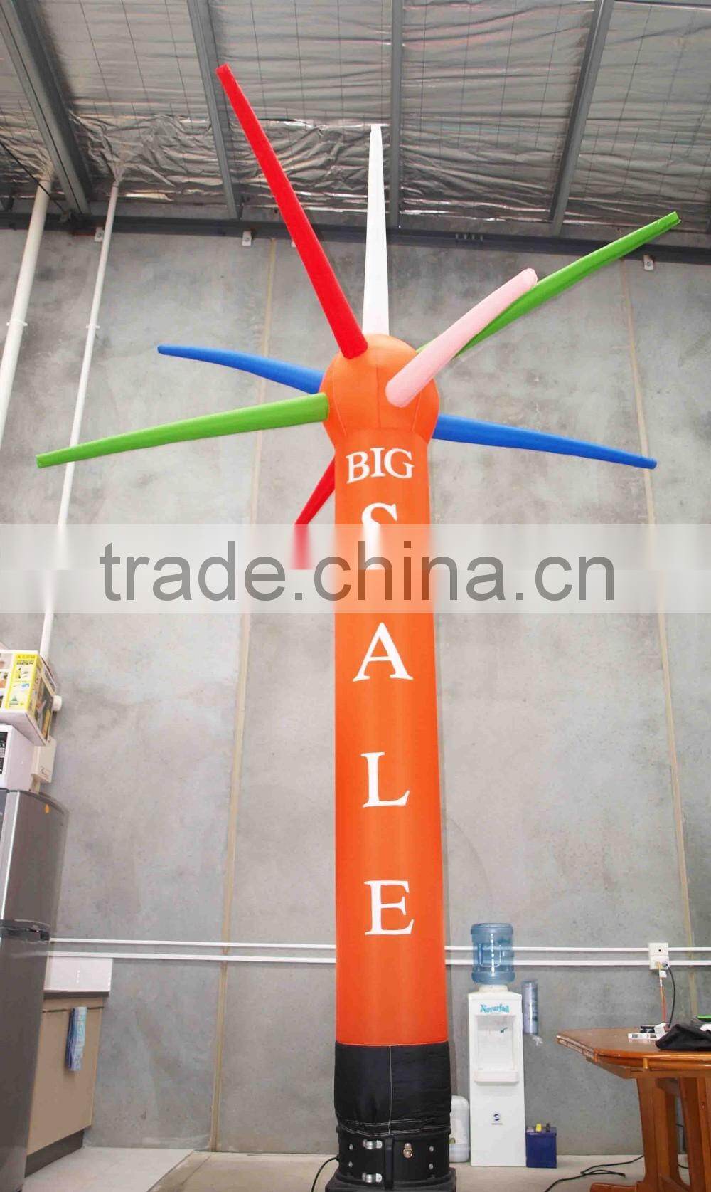 sky dancer and blowers / inflatable air dancing men / available for LED light illumination