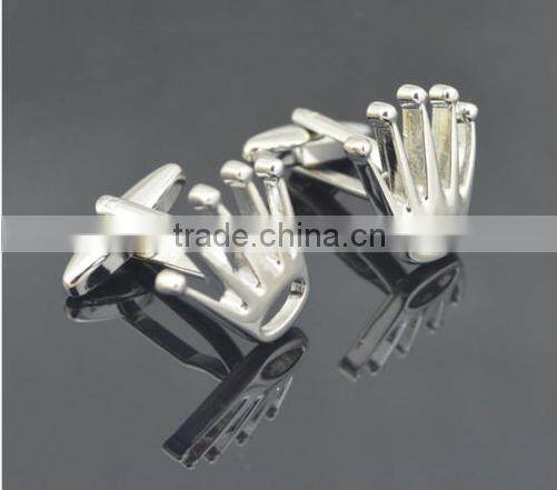 Cufflinks 1Pair Silver Design Fashion Shirt Men Party Wedding Men Gift Crown