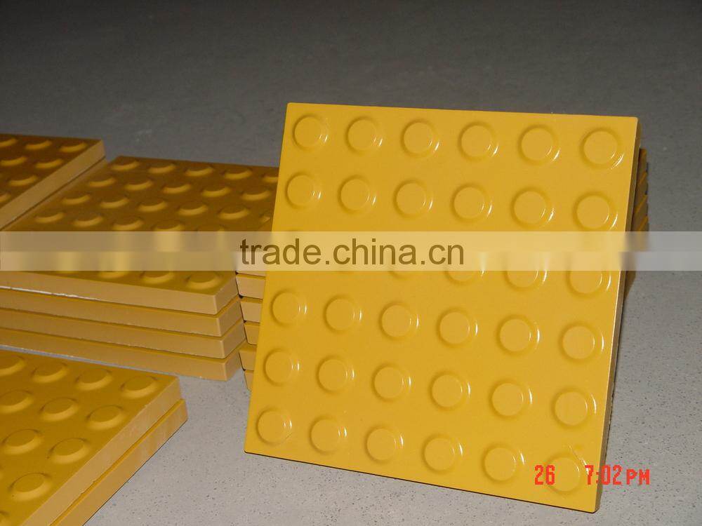 wear resistant guiding blind brick