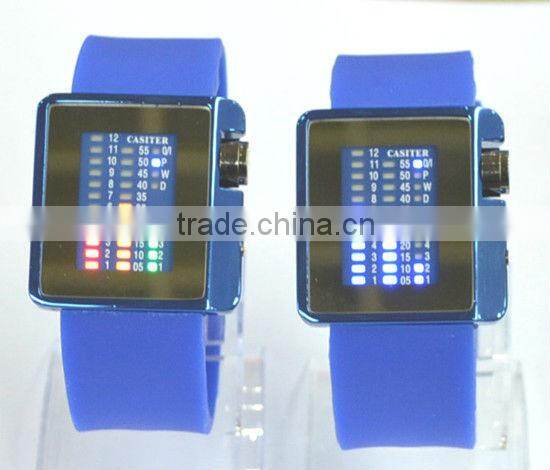 2013 japan iron samurai new latest led watch