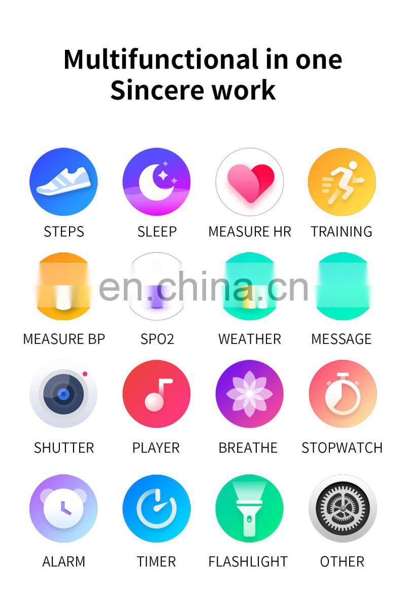 ZL16 Mens Womens Fashion Smart Watch Fitness Tracker Music Control Weather Alarm Heart Rate New Smart Watch