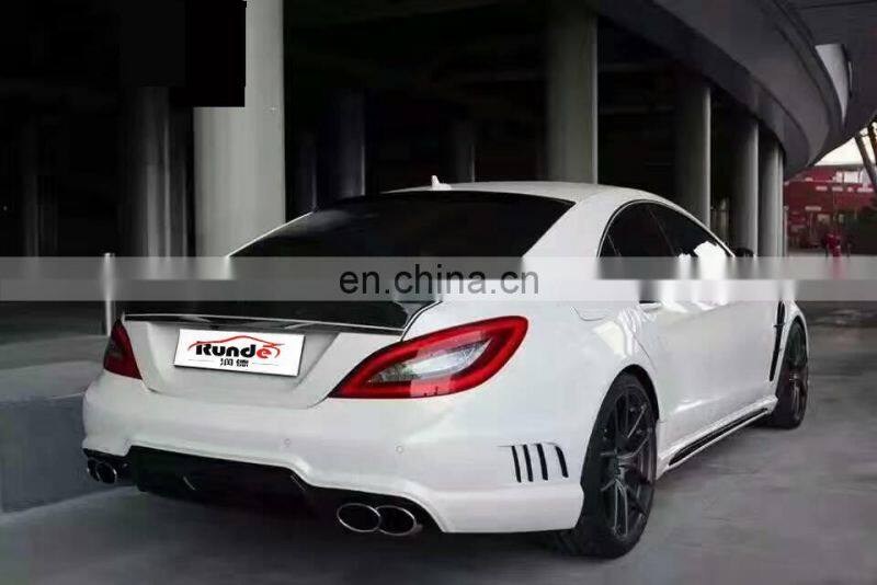 RD WD Style Auto Body Kit With Car Bumper Front Rear Bumper Side Skirts Fender For 2010-2018 Mercedes BENZ C218 body kit