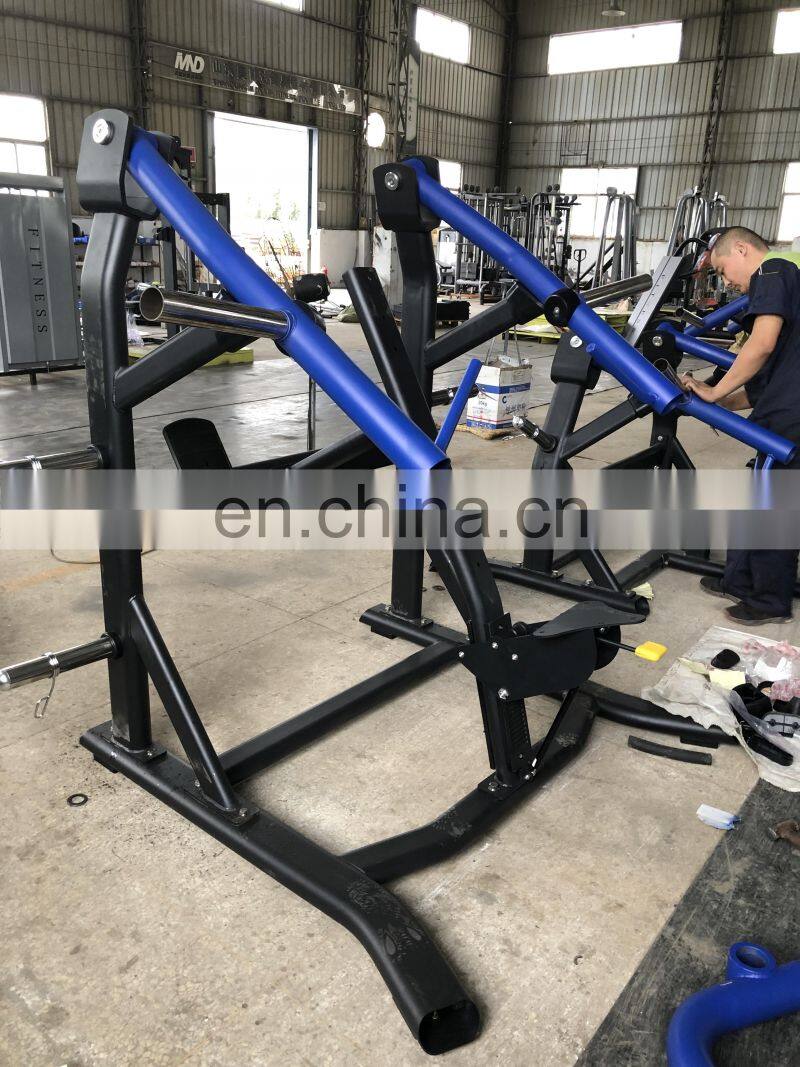 Wholesales Minolta Fitness Gym Equipment Plate Loaded Machine Bodybuilding Machine Chest Press PL67 Standing Incline Press