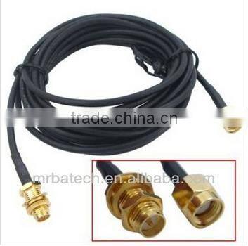 Best Tv antenna connector cable UHF connector RG-58 cable
