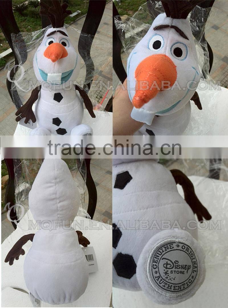 Mini Qute new hot sales 22&30&50 cm Kawaii cartoon stuffed plush Frozen doll princess anna & elsa olaf kids children gift toy
