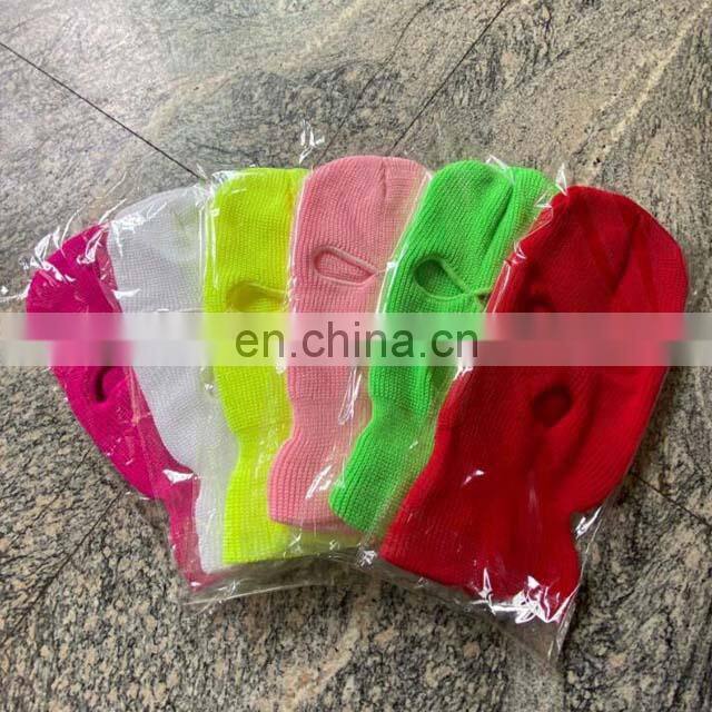 Wholesale Men Acrylic Knitted Ski Mask Balaclava