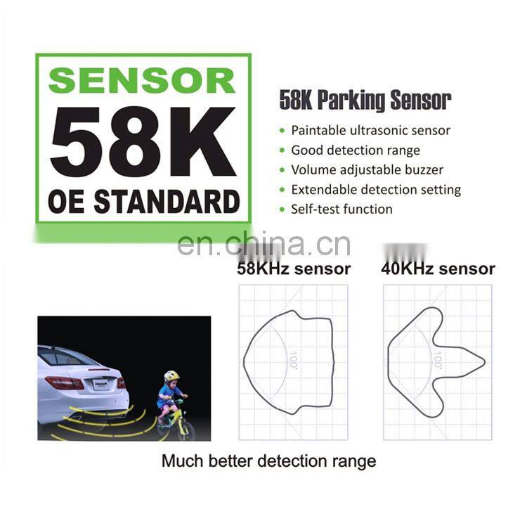 led display rear parking assist sensor reverse backup radar system Car Reversing Aid