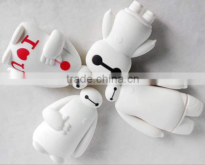 Big heros bay max portable charger 5200mah promotion gift power bank