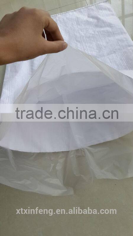 professional white pp woven bag bean bag bean sack with great price