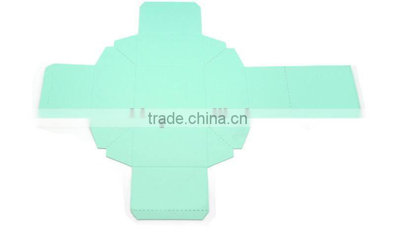 400g white card jewelry packing folded paper box