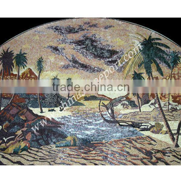 Tabuk Moka Marble Mosaic