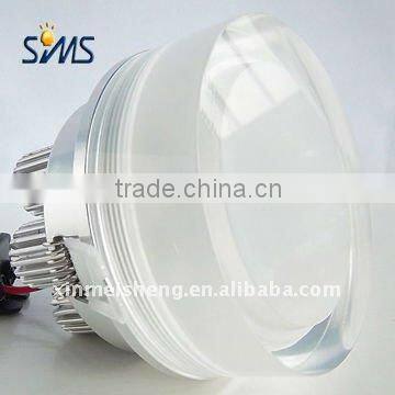 Round ABS external electrical source yellow led panel down light 6w