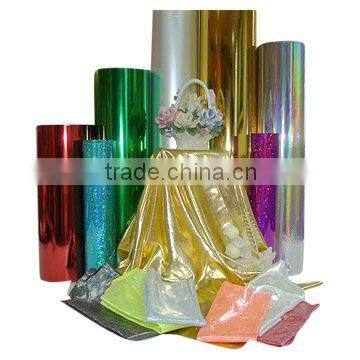 Metallized PVC Film For Chrismas Decoration