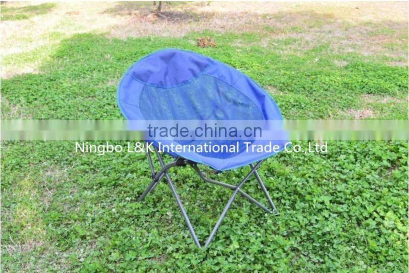 Outdoor high quality folding moon chair/camping chair foldable