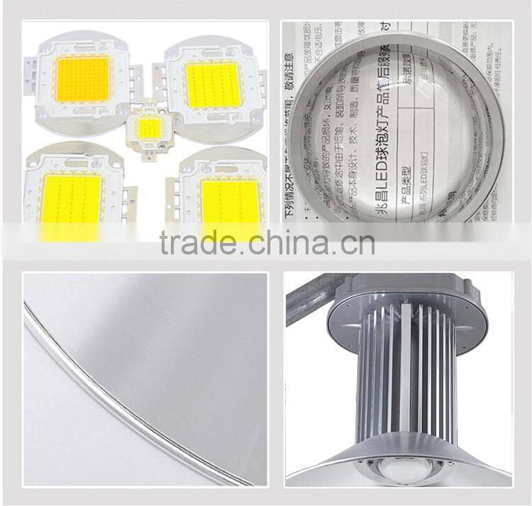 Sinozoc Super brightness 30w/50w/80w/100w LED High Bay Light equivalent to traditional high bay light fixture 80W~250W