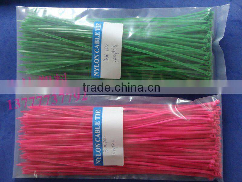 plastic cable ties nylon bundle tie