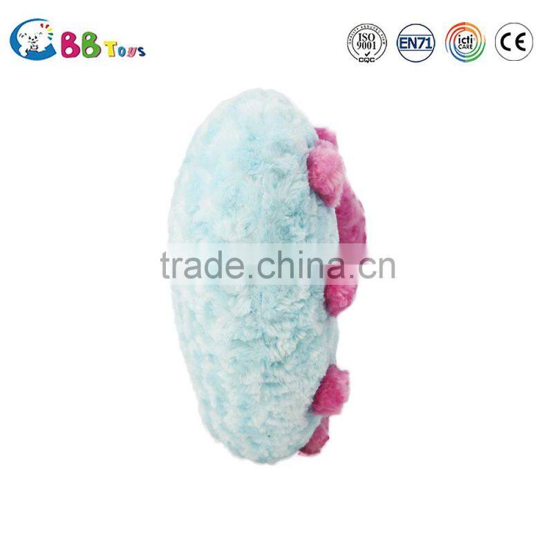 ICTI hot import toys lovely Heart-shaped pillow plush baby toys