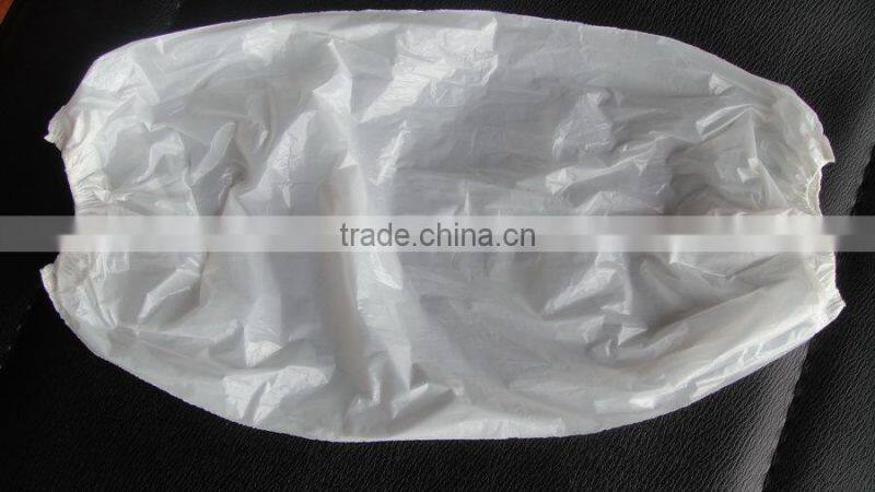 machine made Disposable Plastic PE sleeve cover oversleeves 16" 18"
