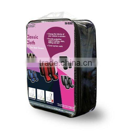 2015 new product full set mesh 100% polyester breathable sport car seat cover with embroider logo car accessories