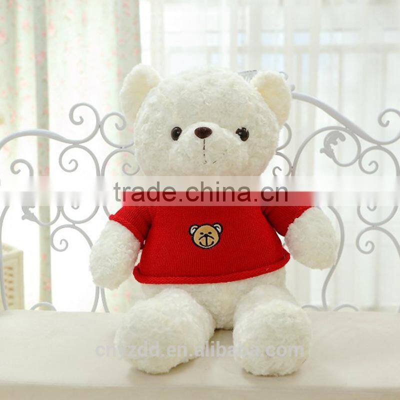 Big Teddy Bear/Sitting high 80cm Teddy Bear/Big Size Toy Teddy Bear Wearing Red