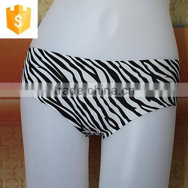 Fashion leopard print laser cut panties,one piece sexy lady underwear