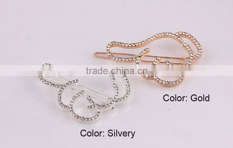 Rhinestone side clamp clip, Thumb finger clip ,hair clips