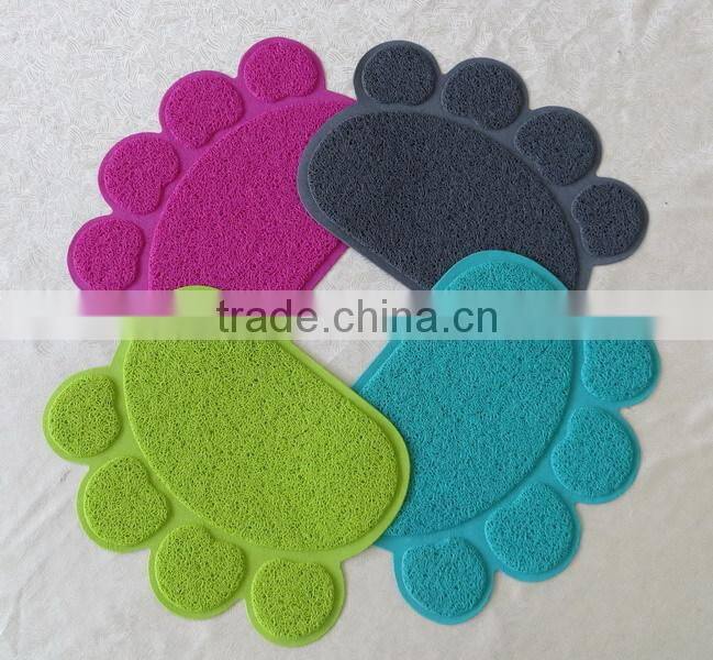 2015 new fashionable anti-slip dog pet mat custom OEM