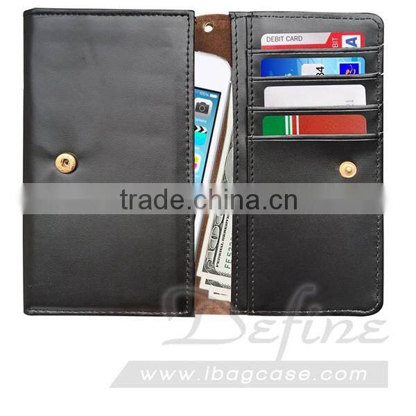 Leather Card Holder RFID Wallet Womens Clutch Organizer Travel Holder
