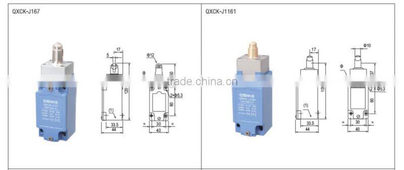Thermoplastic roller tumbler direct acting type QXCK-J roller shutter limit switch