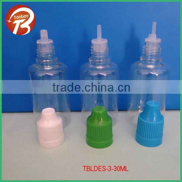 5ml pet empty e cig e juice e cigarette liquid dropper bottles TBLDES-3-5ml