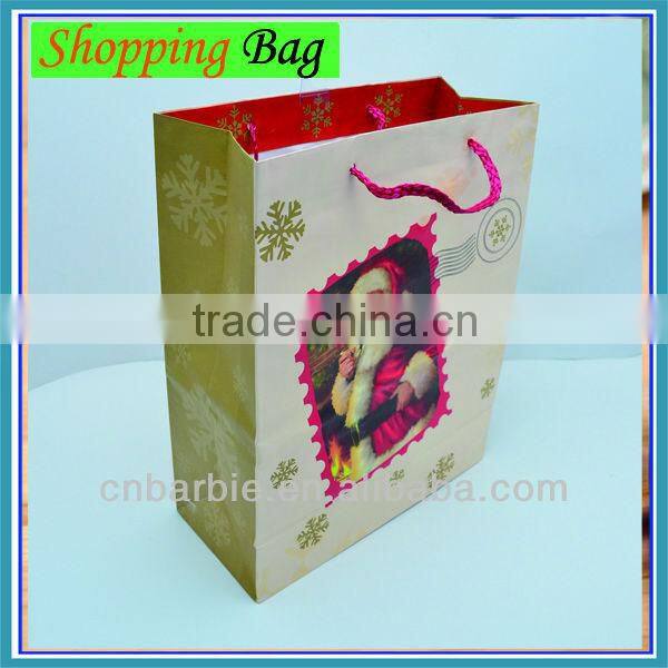 printed gift paper bags for christmas