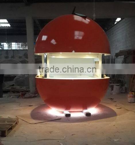 Customized style Frozen yogurt kiosk , Coffee kiosk, Bubble tea kiosk of OEM ODM avaialble