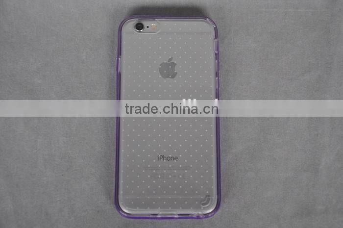 Fashion hight quality pattern case soft TPU+hard PC case for iphone 6 4.7 inch
