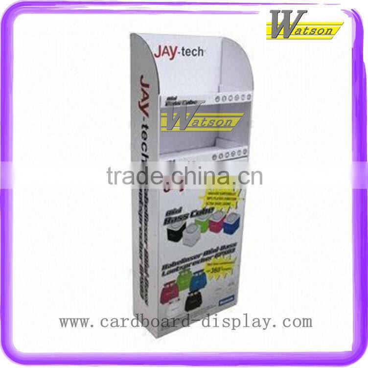 China cardboard display case stand for electronic products