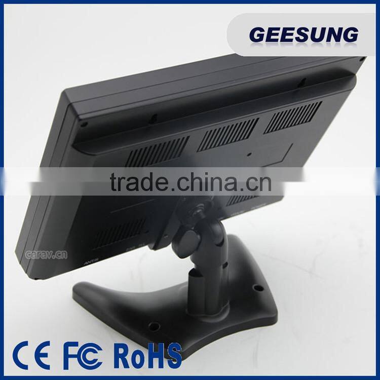 Desktop 12 inch true flat touch screen monitor for POS