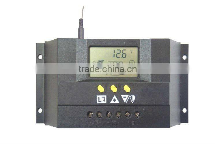 LCD display 30A solar controller (12V/24V auto detect)
