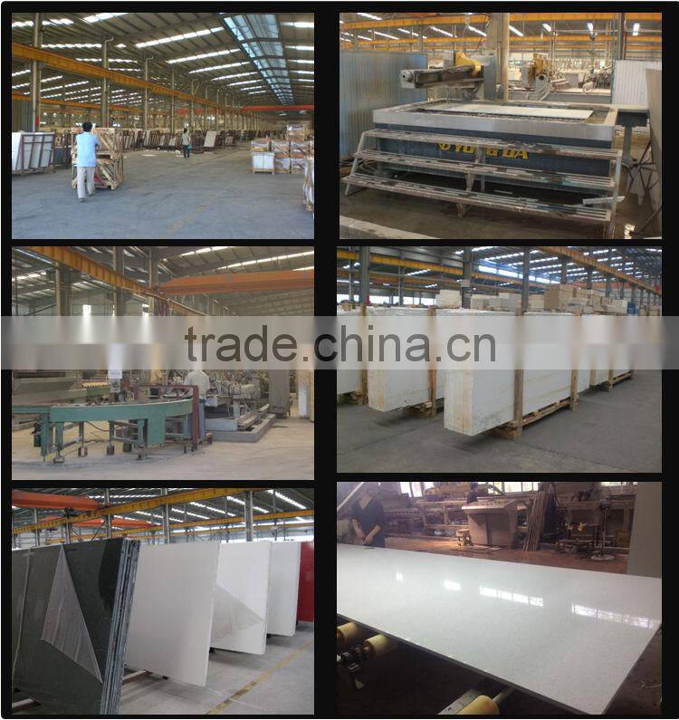 Beige Engineered Quartz Stone Slab Artificial Quartz Stone