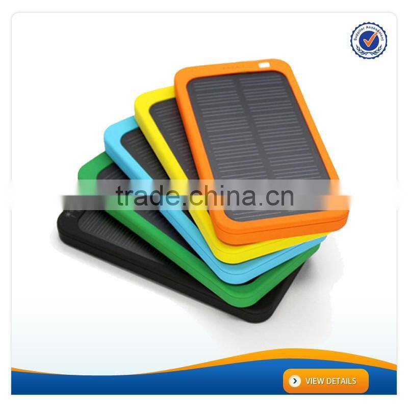 AWC608 10000mah universal solar panel slim 10000mah solar power bank 10000mah battery charger