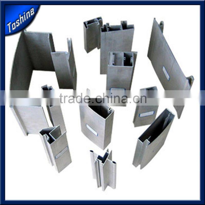 Is alloy or not 6000 series grade T3-T8 shower room applicaton silver polished Aluminum extruded profile