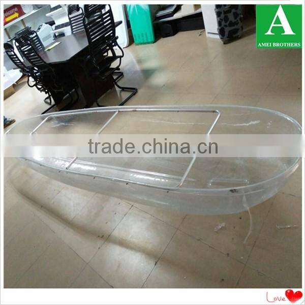 Summer watersports custom plastic pontoon boat with aluminum mould