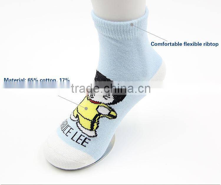 Private Custom Cartoon Cotton Baby Socks
