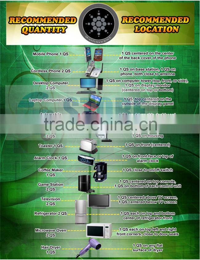 Radiation Shield Bio Energy Sticker Anti Radiation Mobile Phone Sticker