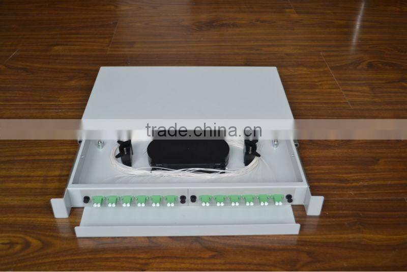 24 FC cores Slidable Rack-mount Fiber Optic Distribution Frame(ODF)