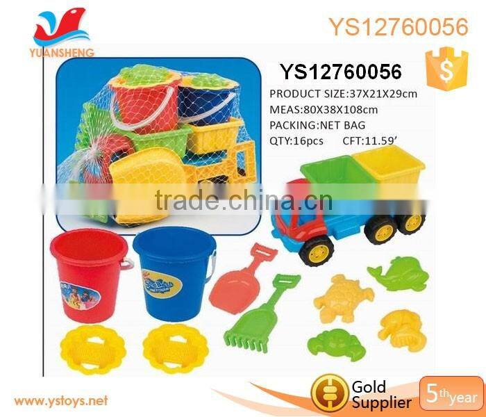 Summer newest outdoor toy plastic bucket beach toys for sale