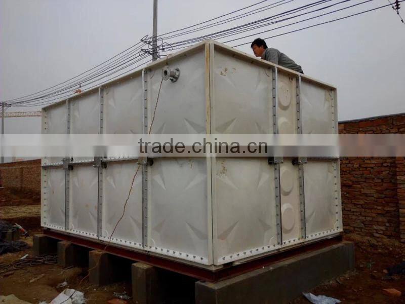 Food Grade GRP Modular Panel Water Tank With Division Wall