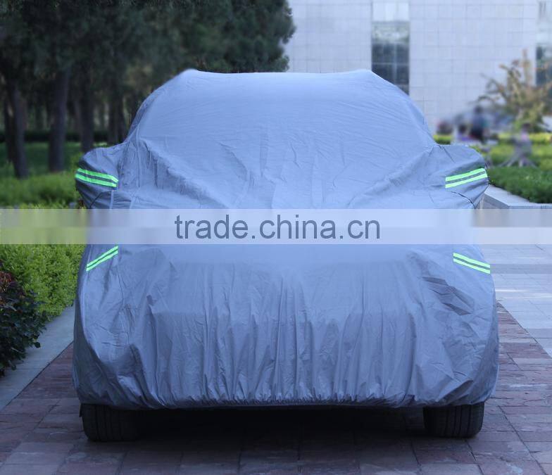 high qualtity aluminium foil car cover silver color
