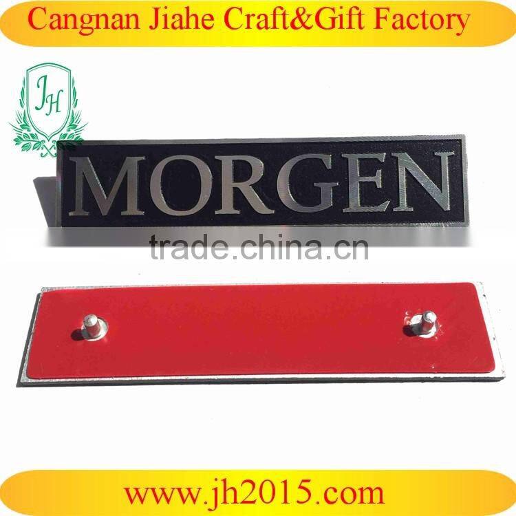 Chevrolet logo metal nameplate for car /tag in aluminum highlight plate