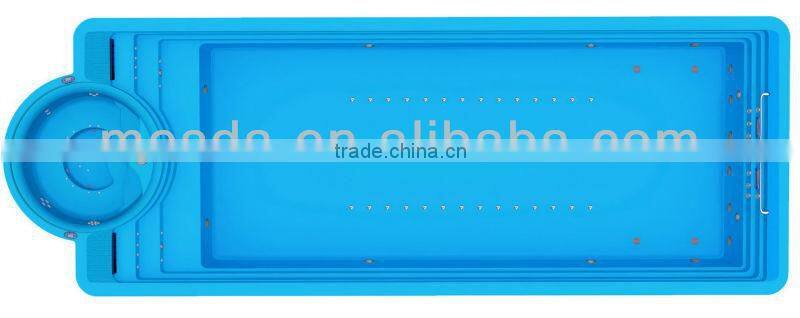 Liquid Acrylic Swimming Spa; 12 meters long swimming pool;swimming pool for hotel,cottage and passenger liner use