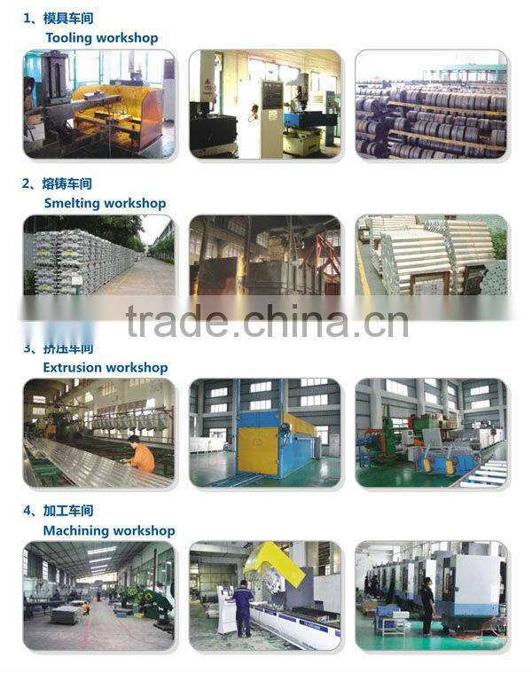 Aluminium profile for car amplifier